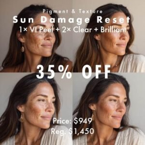 Pigment & Texture — “Sun Damage Reset”